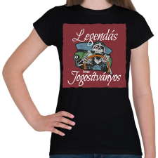 PRINTFASHION Legendás friss jogosítványos - Női póló - Fekete női póló