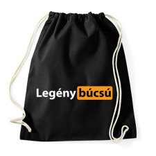 PRINTFASHION Legénybúcsú 18+ - Sportzsák, Tornazsák - Fekete tornazsák