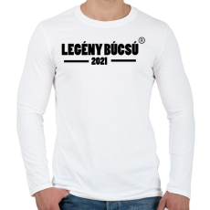 PRINTFASHION Legénybúcsú 2021 - Férfi hosszú ujjú póló - Fehér