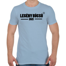 PRINTFASHION Legénybúcsú 2021 - Férfi póló - Világoskék