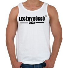 PRINTFASHION legénybúcsú 2022 - Férfi atléta - Fehér atléta, trikó