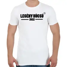 PRINTFASHION legénybúcsú 2022 - Férfi póló - Fehér férfi póló