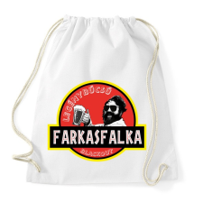 PRINTFASHION Legénybúcsú - farkasfalka blackout - Sportzsák, Tornazsák - Fehér tornazsák