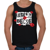 PRINTFASHION Legénybúcsú - Férfi atléta - Fekete