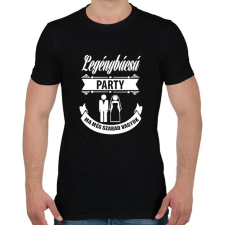 PRINTFASHION Legénybúcsú - Férfi póló - Fekete férfi póló