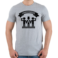PRINTFASHION Legénybúcsú - Férfi póló - Sport szürke