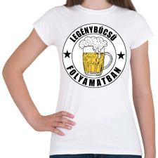 PRINTFASHION Legénybúcsú folyamatban - Női póló - Fehér női póló