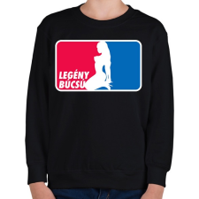 PRINTFASHION Legénybúcsú - Gyerek pulóver - Fekete gyerek pulóver, kardigán