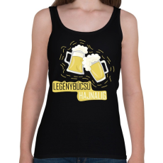 PRINTFASHION Legénybúcsú hajnalig - Női atléta - Fekete