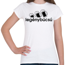 PRINTFASHION Legénybúcsú - Női póló - Fehér