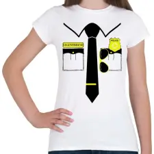 PRINTFASHION Legénybúcsú PD - Női póló - Fehér női póló