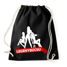 PRINTFASHION Legénybúcsú - Sportzsák, Tornazsák - Fekete tornazsák