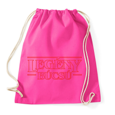 PRINTFASHION Legénybúcsú Stranger Things - Sportzsák, Tornazsák - Fukszia tornazsák