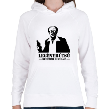 PRINTFASHION Legénybúcsú Torrente - Női kapucnis pulóver - Fehér női pulóver, kardigán