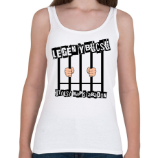 PRINTFASHION LEGÉNYBÚCSÚ UTOLSÓ NAP SZABADON - Női atléta - Fehér