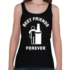 PRINTFASHION Legjobb barát örökké - Női atléta - Fekete női trikó
