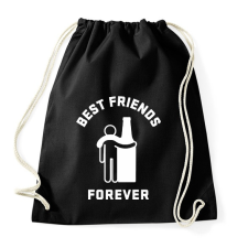 PRINTFASHION Legjobb barát örökké - Sportzsák, Tornazsák - Fekete tornazsák