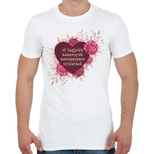 PRINTFASHION Legjobb édesanyák november - Férfi póló - Fehér férfi póló