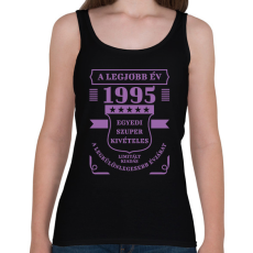PRINTFASHION Legjobb év - Évszámos - Női atléta - Fekete