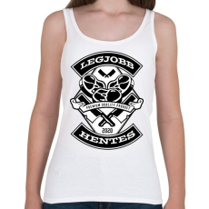 PRINTFASHION Legjobb hentes - Női atléta - Fehér