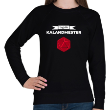 PRINTFASHION Legjobb Kalandmester - Női pulóver - Fekete női pulóver, kardigán