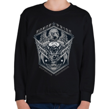 PRINTFASHION Legjobb motor - Gyerek pulóver - Fekete gyerek pulóver, kardigán