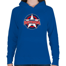 PRINTFASHION LEGJOBB NAGYMAMA - Női kapucnis pulóver - Királykék