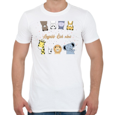 PRINTFASHION Legjobb Óvó néni - Férfi póló - Fehér férfi póló