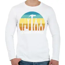 PRINTFASHION Legjobb szerelő - Férfi hosszú ujjú póló - Fehér férfi póló
