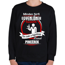 PRINTFASHION Legjobbak lesznek pincérek - Gyerek pulóver - Fekete gyerek pulóver, kardigán