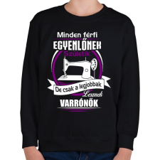 PRINTFASHION Legjobbak lesznek varrónők - Gyerek pulóver - Fekete gyerek pulóver, kardigán