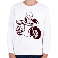 PRINTFASHION lego - Gyerek pulóver - Fehér gyerek pulóver, kardigán