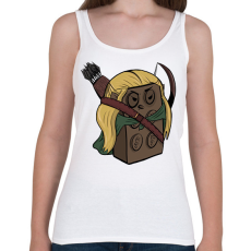 PRINTFASHION LegoLas - Női atléta - Fehér