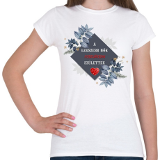 PRINTFASHION Legszebb nők február - Női póló - Fehér