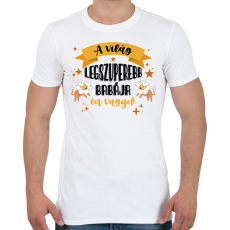 PRINTFASHION Legszuperebb baba - Férfi póló - Fehér