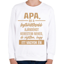 PRINTFASHION Legtökéletesebb ajándék - Gyerek pulóver - Fehér gyerek pulóver, kardigán