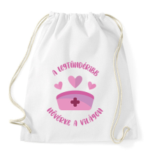 PRINTFASHION Legtündéribb nővérke - Sportzsák, Tornazsák - Fehér tornazsák