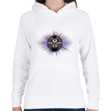 PRINTFASHION lEGYEN ÖN IS MÍRMÚROS - Női kapucnis pulóver - Fehér női pulóver, kardigán