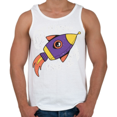 PRINTFASHION Legyen végre - Get it done 2021 - Férfi atléta - Fehér