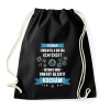 PRINTFASHION Leküldtek a boltba - Sportzsák, Tornazsák - Fekete
