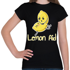 PRINTFASHION LemonAid - Női póló - Fekete