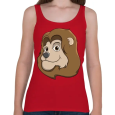 PRINTFASHION Leo - Női atléta - Cseresznyepiros