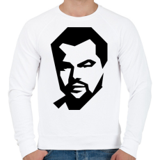 PRINTFASHION Leonardo DiCaprio - Férfi pulóver - Fehér