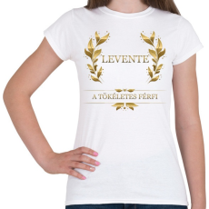 PRINTFASHION Levente - Női póló - Fehér