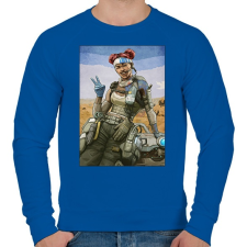 PRINTFASHION Lifeline - Apex Legends - Férfi pulóver - Királykék férfi pulóver, kardigán