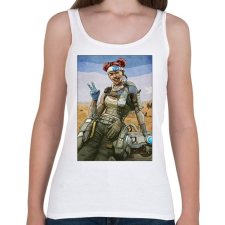 PRINTFASHION Lifeline - Apex Legends - Női atléta - Fehér női trikó