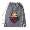 PRINTFASHION Lil Pump Octopus - Sportzsák, Tornazsák - Grafitszürke