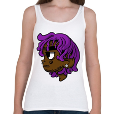 PRINTFASHION Lil uzi vert - Női atléta - Fehér női trikó