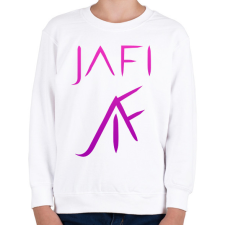 PRINTFASHION lila jafi - Gyerek pulóver - Fehér gyerek pulóver, kardigán