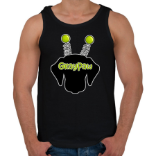 PRINTFASHION Lime bolondos méhecsketacskó - Férfi atléta - Fekete atléta, trikó